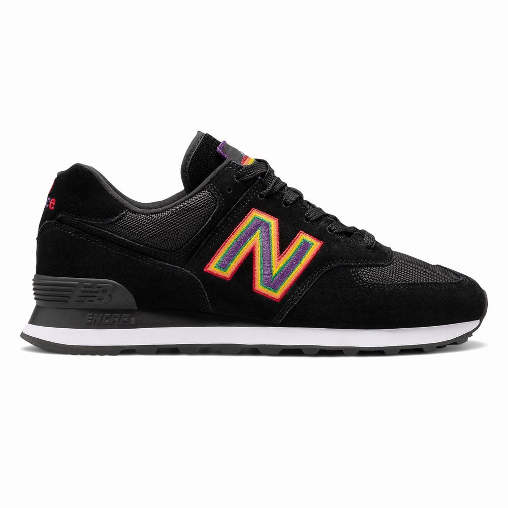 New Balance Unisex 574 Pride Pack Pretas Online Sapatilhas